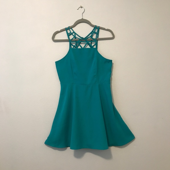 Turquoise American Eagle Dress size 6 (small) - Picture 1 of 5